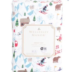 Wellesley Manor Ski Mountain Sheet Set - FULL